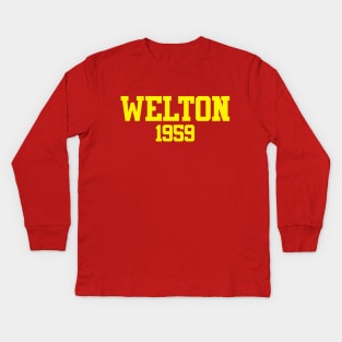 Welton 1959 Kids Long Sleeve T-Shirt